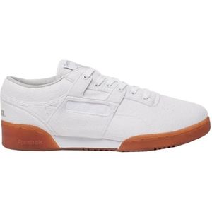 Reebok, Schoenen, Heren, Wit, 38 1/2 EU, Witte Workout Low Clean Year of Fitness