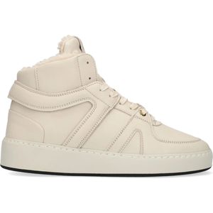 Nubikk, Schoenen, Dames, Wit, 37 EU, Leer, Hoge Top Basketbalschoenen