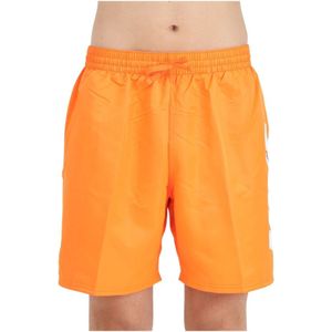 Nike, Badkleding, Heren, Oranje, XS, Polyester, Oranje Beachwear Swim Shorts Big Block