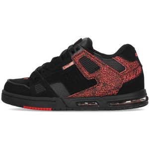 Globe, Sabre Skate Schoenen - Zwart/Rood Stipple Zwart, Heren, Maat:42 EU