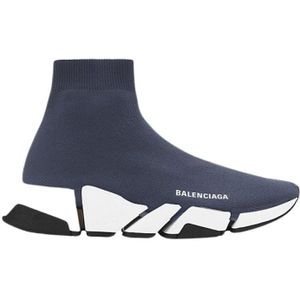 Balenciaga, Schoenen, Heren, Blauw, 40 EU, Polyester, Ultra-Lichte 3D Mesh Sneakers