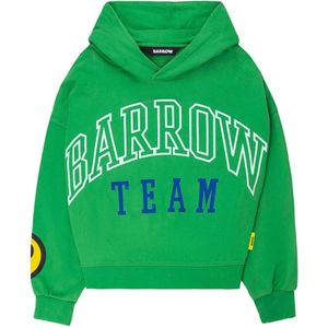 Barrow, Sweatshirts & Hoodies, unisex, Groen, S, Katoen, Vintage Logo Hoodie