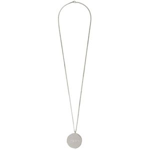 Vetements, Zilveren Grinder Hanger Ketting Grijs, Heren, Maat:ONE Size