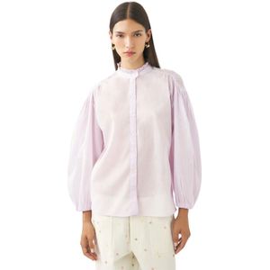 Antik Batik, Blouses & Shirts, Dames, Roze, S, Katoen, Katoenen voile blouse Anna