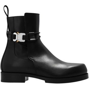 1017 Alyx 9Sm, Ankle boots with rollercoaster buckle Zwart, Dames, Maat:40 EU