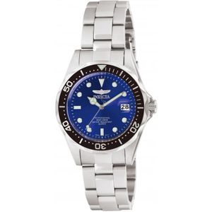 Invicta Watches, Pro Diver 10664 Quartz Herenhorloge - 37mm Grijs, Heren, Maat:ONE Size