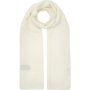 Lisa Yang, Gebreide Tube Sjaal in Roomwit Beige, unisex, Maat:ONE Size