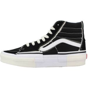 Vans, Schoenen, Dames, Zwart, 41 EU, Hoge Top Reconstruct Sneakers