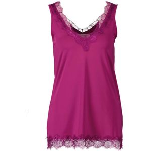 Rosemunde, Singlet Paars, Dames, Maat:M