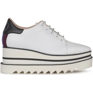 Stella McCartney, Sneakelyse Eco Alter Mat Sneakers Wit, Dames, Maat:35 EU