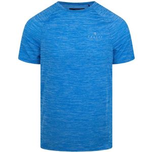 Cruyff, Blauw Space T-shirt voor heren Blauw, Heren, Maat:L