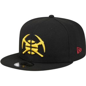 New Era, Accessoires, Heren, Zwart, ONE Size, Polyester, NBA ALT Pet - Zwart Patched Logo