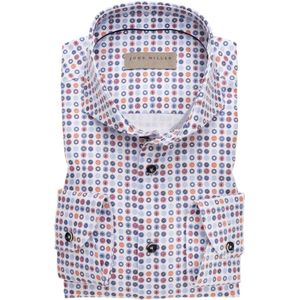 John Miller, Overhemden, Heren, Veelkleurig, XL, Zakelijk Overhemd