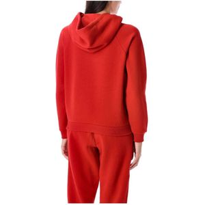 Ralph Lauren, Sweatshirts & Hoodies, Dames, Rood, L, Katoen, Dameskleding Gebreid Rood Aw 24