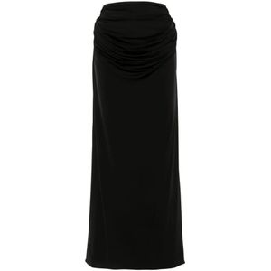 Magda Butrym, Maxi Skirts Zwart, Dames, Maat:S