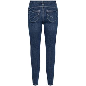 Soyaconcept, Jeans, Dames, Blauw, W30, Denim, Casual Denim Jeans met Slim Fit