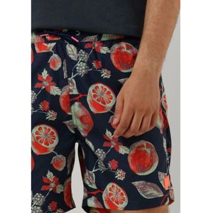 Scotch & Soda, Badkleding, Heren, Veelkleurig, S, Gedrukte Mid Length Zwemshorts