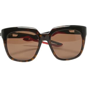 Balenciaga Vintage, Pre-owned, Dames, Bruin, ONE Size, Pre-owned Acetate sunglasses
