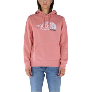 The North Face, Comfortabele en stijlvolle hoodie voor vrouwen Roze, Dames, Maat:S