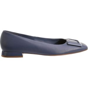 Högl, Schoenen, Dames, Blauw, 39 EU, Leer, Blauwe Ballerinas voor Vrouwen