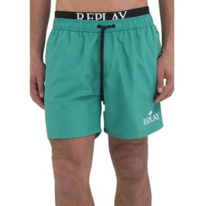 Replay, Amalfi Boxershorts Groen, Heren, Maat:S