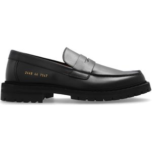 Common Projects, Schoenen, Heren, Zwart, 42 EU, Leer, Leren schoenen Loafer