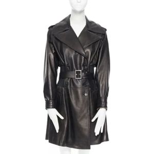 Dolce & Gabbana Pre-owned, Pre-owned, Dames, Bruin, S, Tweed, Pre-owned Fabric outerwear