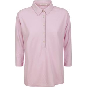 Zanone, Blouses Roze, Dames, Maat:2XS