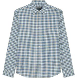 Marc O'Polo, Overhemden, Heren, Blauw, XL, Katoen, Normaal shirt