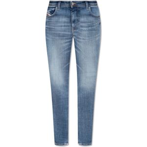 Diesel, 2015 Babhila L.32 jeans Blauw, Dames, Maat:W27 L32