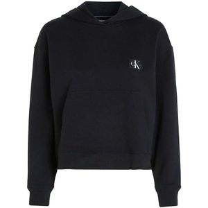 Calvin Klein Jeans, Sweatshirts & Hoodies, Dames, Zwart, M, Zwarte Sweaters voor Heren