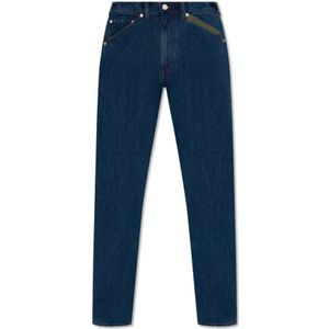 PS By Paul Smith, Jeans, Heren, Blauw, W32, Geborduurde jeans