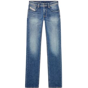Diesel, Jeans, Heren, Blauw, W36 L30, Katoen, Relaxed Straight Jeans - 1985 Larkee