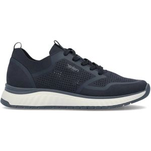 Rieker, Schoenen, Heren, Blauw, 44 EU, Blauwe Sneakers voor Mannen