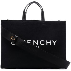 Givenchy, Tassen, Dames, Zwart, ONE Size, Katoen, Zwarte handtas voor vrouwen