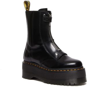 Dr. Martens, Schoenen, Heren, Zwart, 38 EU, Leren Militaire Stijl Laars