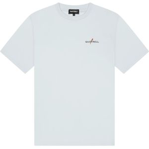 Quotrell, Tops, Heren, Blauw, S, Katoen, Quotrell Resort T-Shirt Heren Lichtblauw