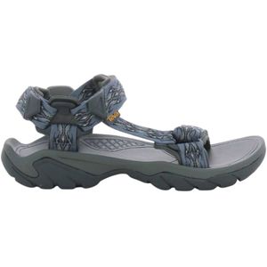 Teva, Blauwe Terra FI 5 Sandalen Veelkleurig, Heren, Maat:47 EU