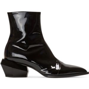 Balmain, Schoenen, Heren, Zwart, 44 EU, Leer, Billy lakleren enkellaarsjes