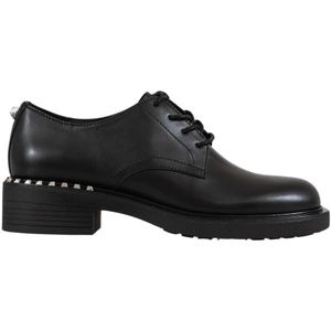 Ash, Schoenen, Dames, Zwart, 40 EU, Leer, Elegante Oxford Stijl Schoenen