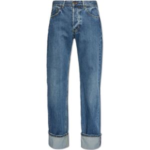 Alexander McQueen, Jeans, Heren, Blauw, 2Xl, Straight leg jeans