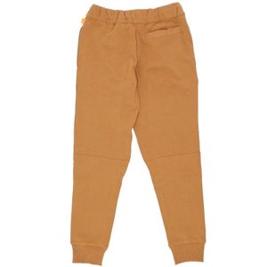 Timberland, Broeken, Heren, Geel, L, Katoen, Cargo Sweatpant met Knie-inzetstukken