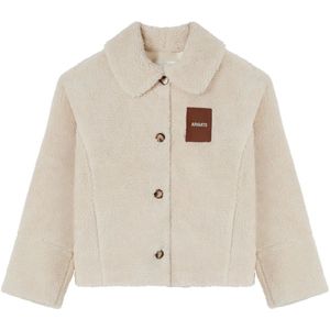 Axel Arigato, Jassen, Dames, Beige, L, Ava Fleece Jas