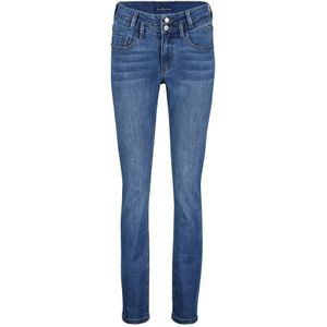 Red Button, Jeans, Dames, Blauw, M, Katoen, Donkere Slim Fit Jeans