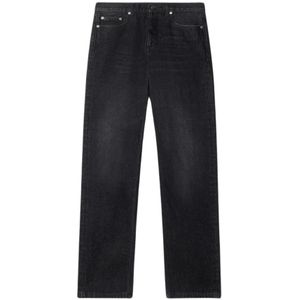 Off White, Jeans, Heren, Zwart, W33, Katoen, Vintage Arrow Straight Jeans