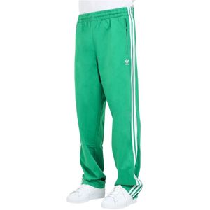 Adidas Originals, Broeken, Heren, Groen, XL, Polyester, Groene Firebird Classics Broek Heren