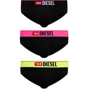 Diesel, Ondergoed, Heren, Veelkleurig, XS, Katoen, ‘Umbr-Andrethreepack’ slips 3-pack