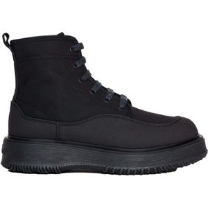 Tod's, Schoenen, Heren, Bruin, 44 EU, Hoge Bruine Veterschoen voor de Winter