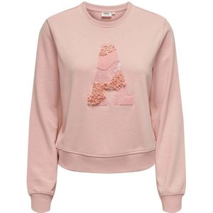 Only, Sweatshirts & Hoodies, Dames, Roze, S, Hoodie