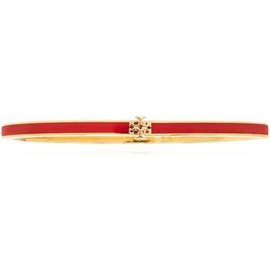 Tory Burch, Accessoires, Dames, Rood, S, Messing armband